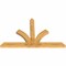 Ekena Millwork Richland Rough Sawn Timber Gable Bracket, Western Red Cedar, 84"W x 53"H x 4"D x 6"F, 15/12 Pitch GBW084X53X0406RIC00RWR - alternate 3